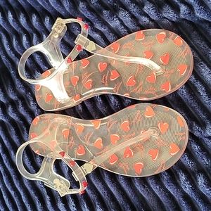 Love Moschino gel sandals